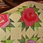 ¡Aprendiendo a hacer flores de patchwork!