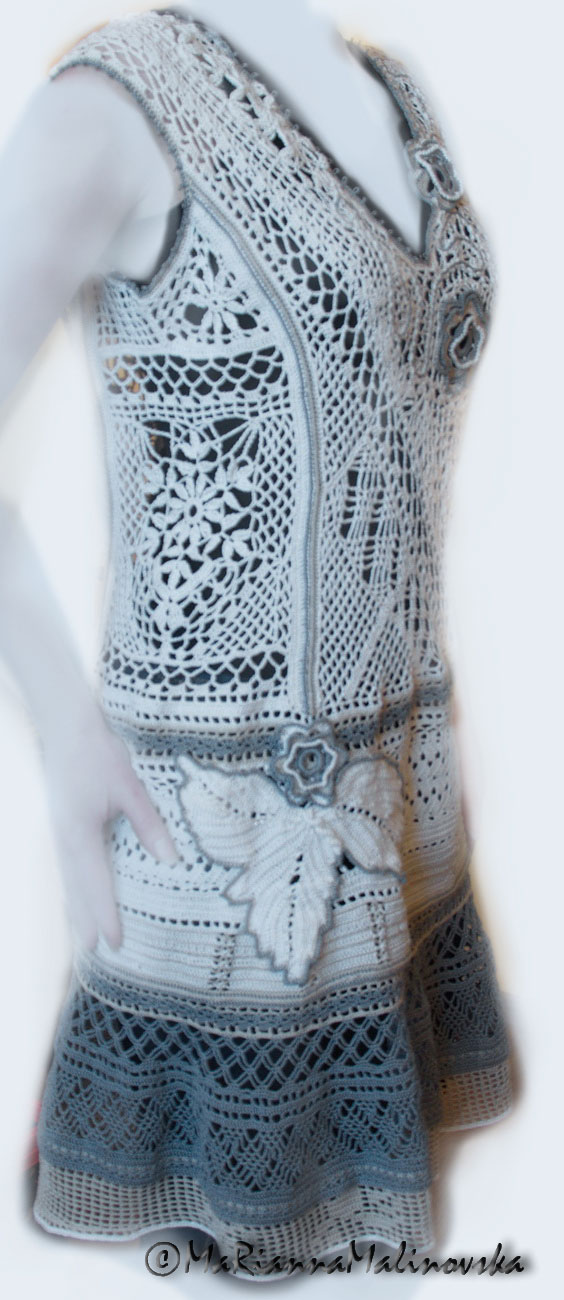 15 vestidos tejidos a crochet que te motivarán a tejer