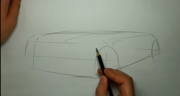 como dibujar carros